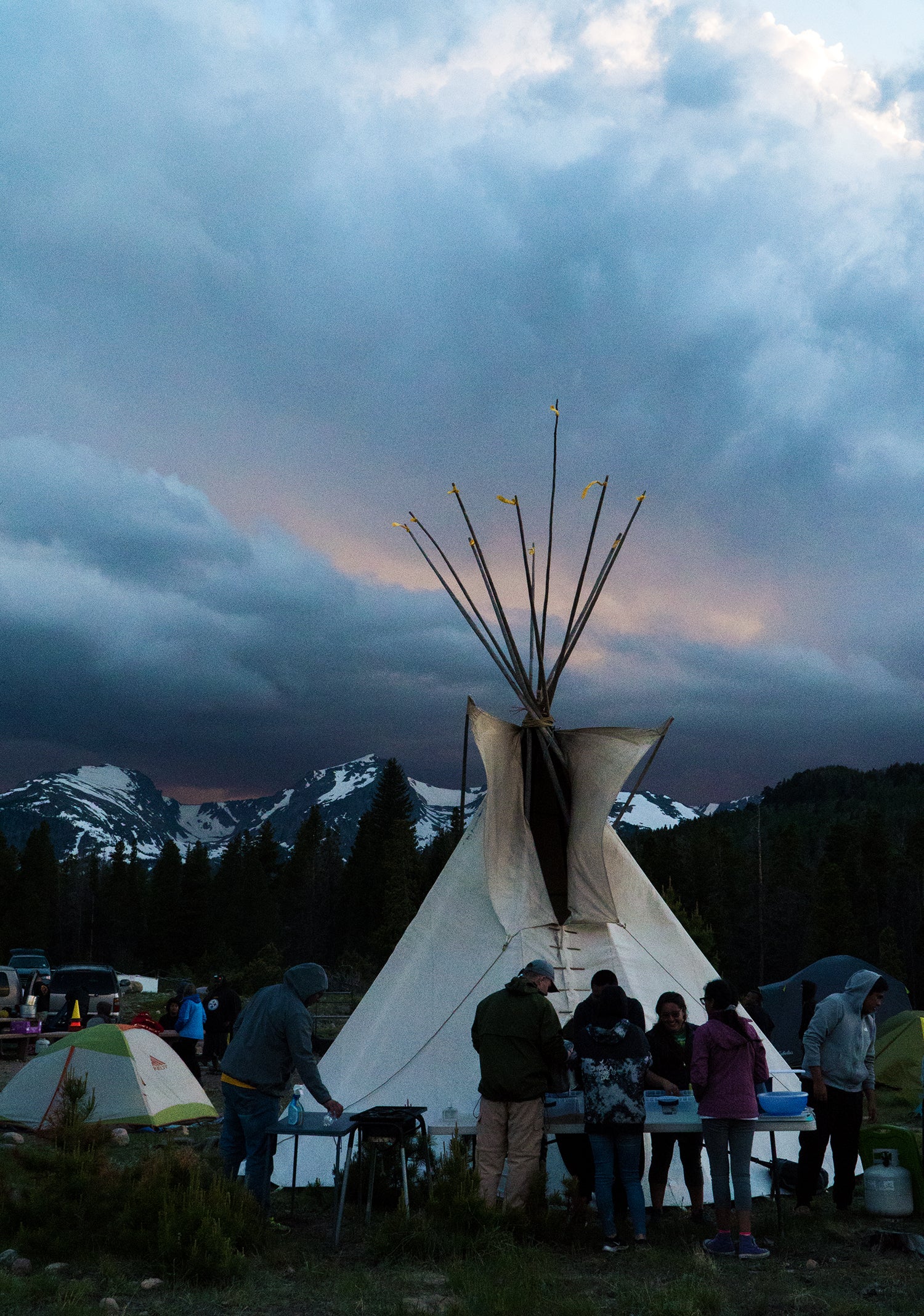 “In the beginning, there were instructions. We were to have compassion for one another to live and work together, to depend on each other for support. we were told we were all related and interconnected to each other.”