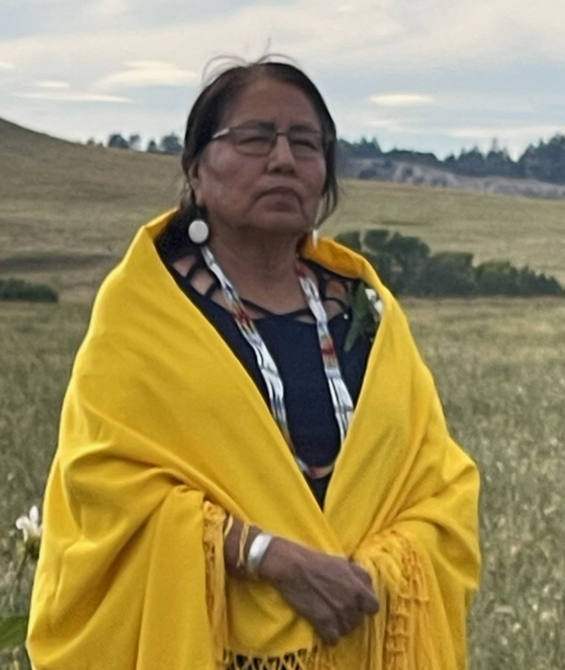 Ethleen Iron Cloud-Two Dogs Photo